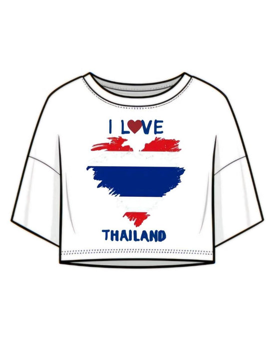 International Day - Cropped tee